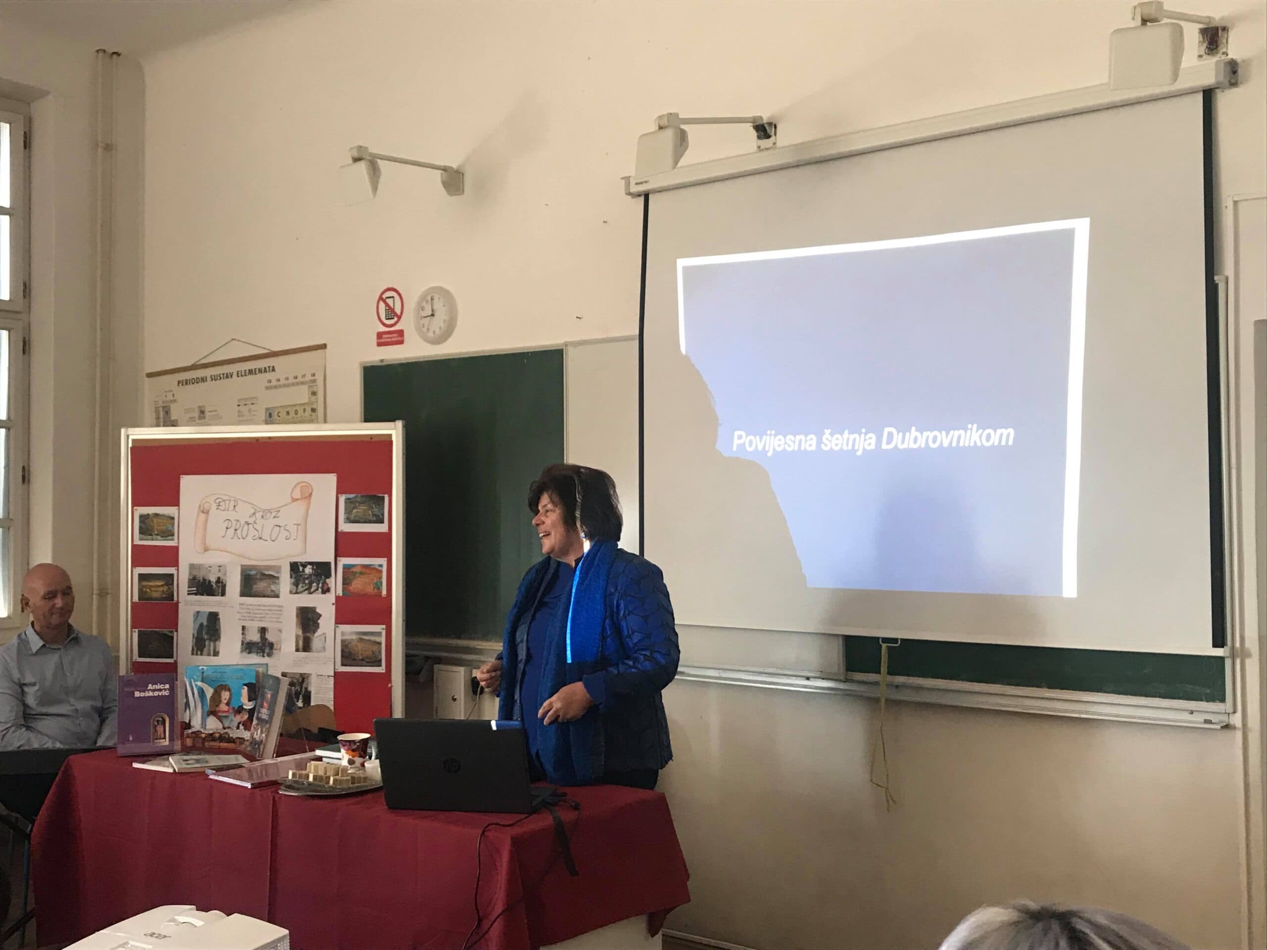 Predavanje „Povijesna šetnja Dubrovnikom“ Slavice Stojan