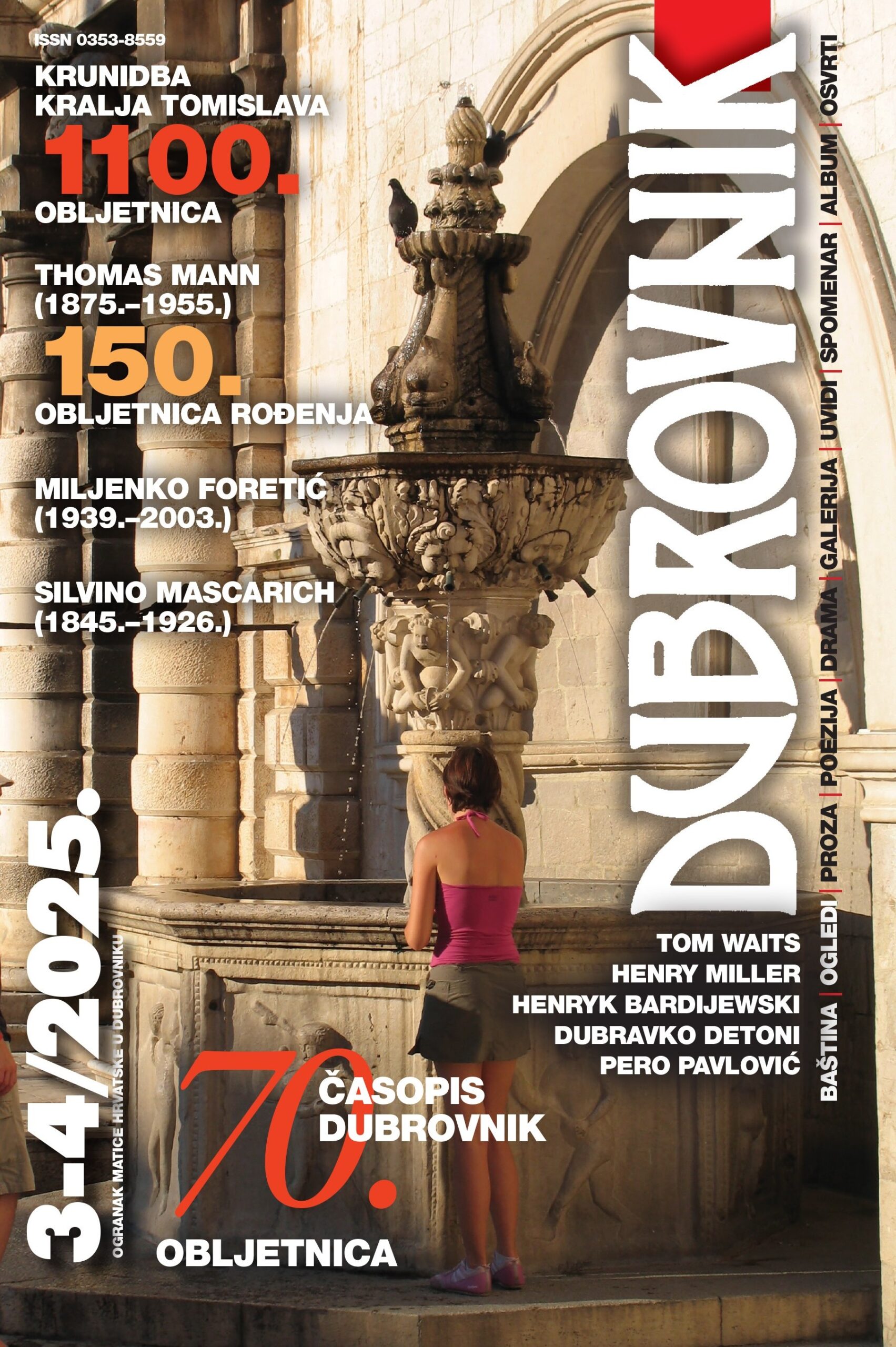 Časopis Dubrovnik 3-4/2025