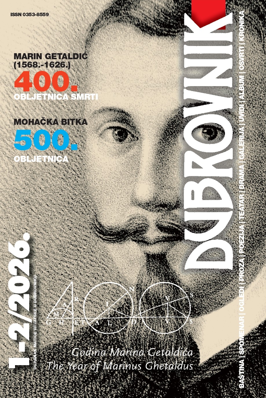 Časopis Dubrovnik 1-2/2026